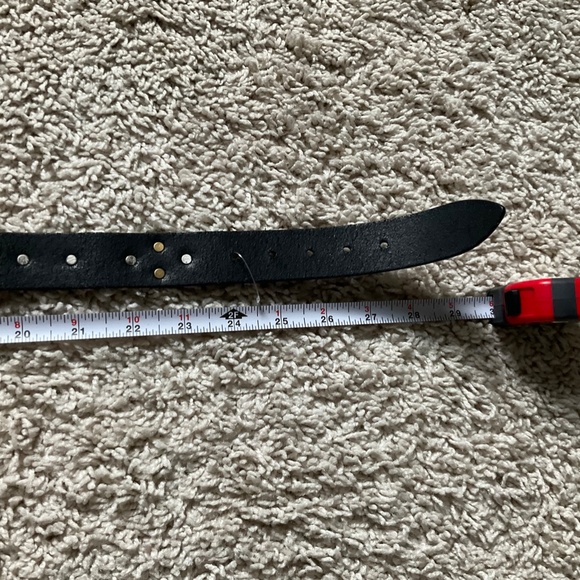 ISABEL MARANT DERN LEATHER BELT. SIZE S. BLACK. - Picture 6 of 8